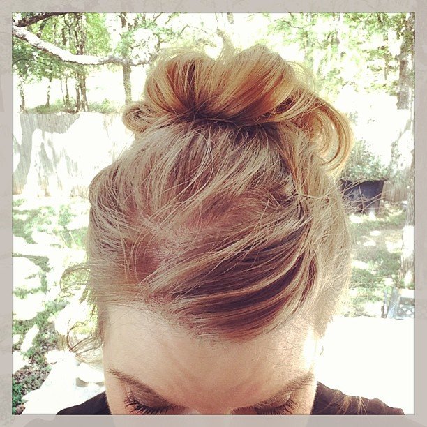 How to do a Messy bun with thin hair