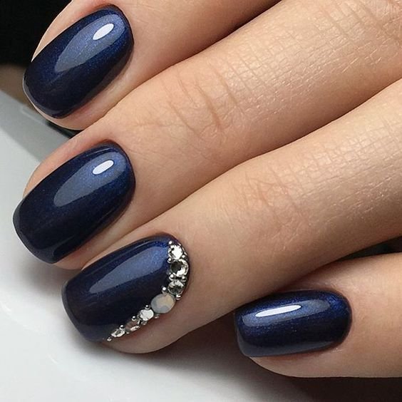 30 Beautiful Blue Acrylic Nail Designs You Must Try Out