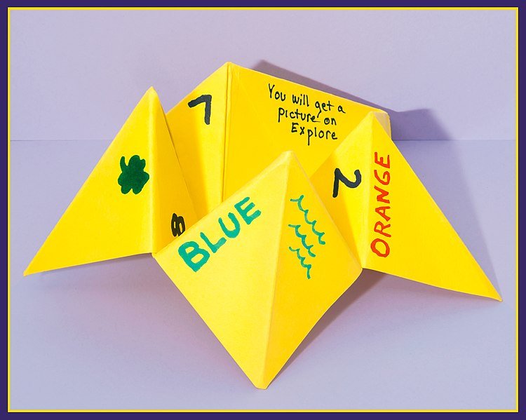 30 Fortune Teller Ideas For Writing On Your Paper Cootie Catcher 30 Fortune Teller Ideas For Writing On Your Paper Cootie Catcher